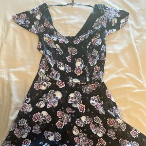 Hot topic skull dress